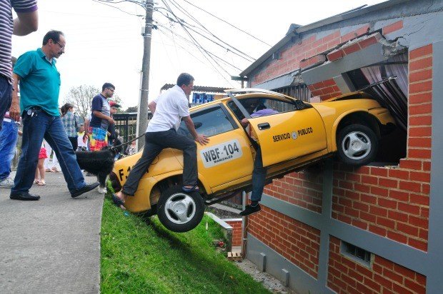 Taxi-Accidente