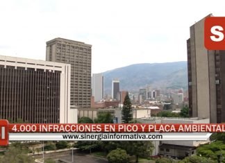 4.000 INFRACCIONES EN PICO Y PLACA AMBIENTAL