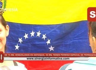 DE 71.000 VENEZOLANOS EN ANTIOQUIA, 45 MIL TIENEN PERMISO ESPECIAL DE PERMANENCIA