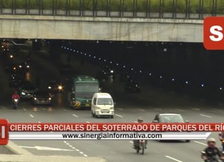CIERRES PARCIALES DEL SOTERRADO DE PARQUES DEL RÍO