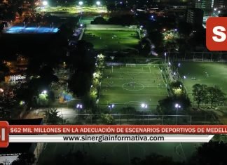 $62 MIL MILLONES EN LA ADECUACIÓN DE ESCENARIOS DEPORTIVOS DE MEDELLÍN