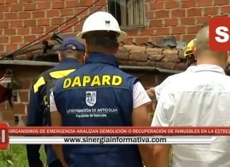 ORGANISMOS DE EMERGENCIA ANALIZAN DEMOLICIÓN O RECUPERACIÓN DE INMUEBLES EN LA ESTRELLA
