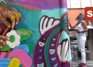EL GRAFFITI INCLUYENTE SE TOMA EL METRO DE MEDELLÍN
