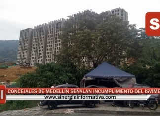 CONCEJALES DE MEDELLÍN SEÑALAN INCUMPLIMIENTO DEL ISVIMED