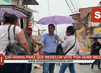 120 HORAS PARA QUE MEDELLÍN VOTE POR JAIME MEJÍA