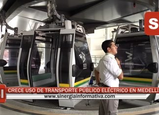 CRECE USO DE TRANSPORTE PÚBLICO ELÉCTRICO EN MEDELLÍN