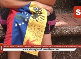 99 MIL VENEZOLANOS Y 40 MIL COLOMBOVENEZOLANOS ESTÁN RADICADOS EN ANTIOQUIA