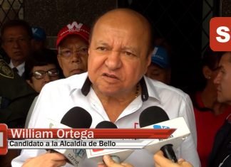 85.693 FIRMAS PARA WILLIAM ORTEGA EN BELLO