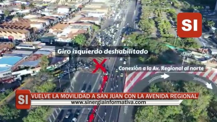 VUELVE LA MOVILIDAD A SAN JUAN CON LA AVENIDA REGIONAL