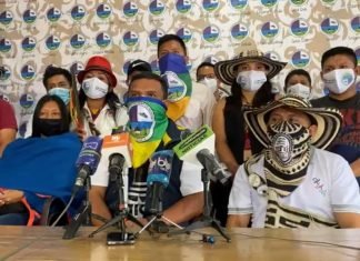 LA MINGA INDÍGENA SE SUMA AL PARO NACIONAL EN PAZ