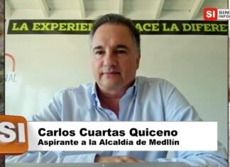 CARLOS CUARTAS RENUNCIÓ A LA “COALICIÓN MEDELLÍN PRIMERO”