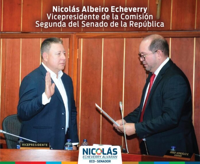 Nicolas-Echeverry-Alvaran-Vicepresidente-Comision-Segunda-Camara-Alta-Julio-2023