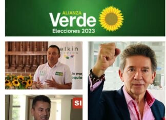 DIRECTIVOS, CORPORADOS Y MIEMBROS DE ALIANZA VERDE APOYAN A LUIS PÉREZ