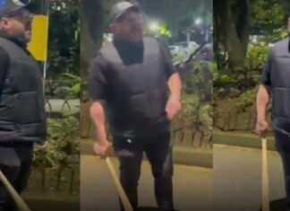 La Procuraduría abrió investigación contra el concejal Andrés ‘El Gury’ Rodríguez por su presencia en las marchas Pro Palestina de Medellín con un bate en la mano