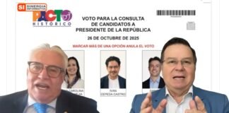 En medio de un galimatías político y jurídico se llegó el día de la consulta abierta del Pacto Histórico