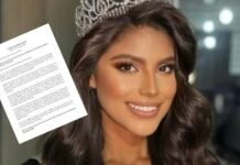 Renunció la Señorita Antioquia, Laura Gallego, como consecuencia de su participación en política con incitación a la violencia