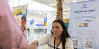 La Registraduría Nacional del Estado Civil puso en marcha cuatro estrategias para facilitar el trámite de cambio de puesto de votación de cara a las elecciones de 2026