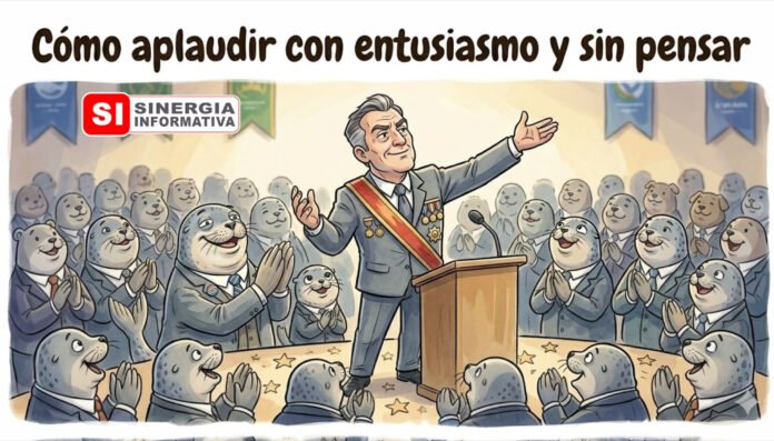 Guía Práctica para la Foca Política: ¿Cómo Aplaudir con Entusiasmo y Sin Pensar? - Sinergia Informativa Marzo 2026