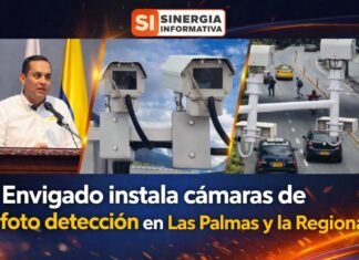 Envigado fortalece su seguridad vial con sistema de fotodetección en Las Palmas y la Regional