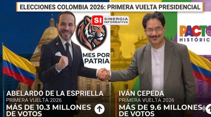 La elección presidencial de este 31 de mayo cambió el mapa político colombiano - Sinergia Informativa Mayo 2026