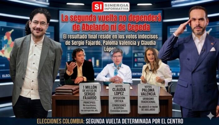 La segunda vuelta no dependerá de Abelardo ni de Cepeda. Elecciones 2026 - Sinergia Informativa Mayo 2026