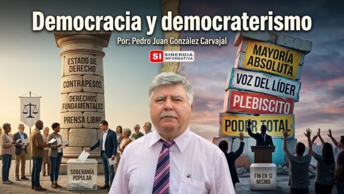 Pedro Juan González. Democracia y Democraterismo - Sinergia Informativa Mayo 2026