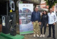 Envigado, primer municipio de Colombia en implementar una red de carga para vehículos eléctricos en espacio público