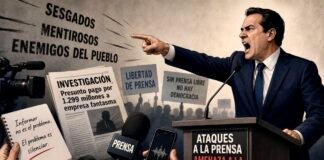 Candidato que presenta a los periodistas como enemigos políticos, es enemigo de la democracia