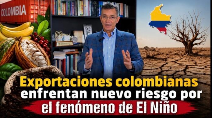 Exportaciones colombianas enfrentan nuevo riesgo por el fenómeno de El Niño - El Canal.Co Julio 2026