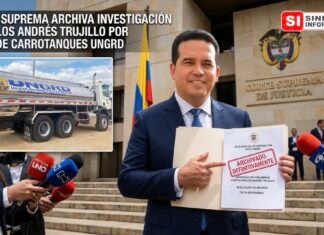 Corte Suprema archiva investigación contra Carlos Andrés Trujillo por caso de los carrotanques de la UNGRD