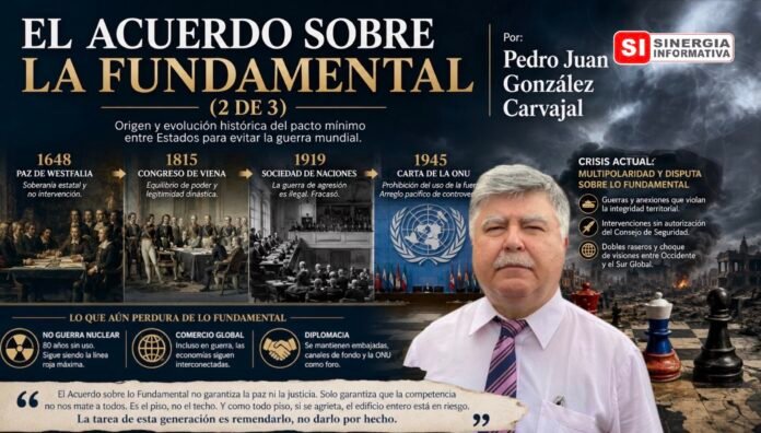 Pedro Juan González. El Acuerdo sobre lo Fundamental (2 de 3) - Sinergia Informativa Agosto 2026