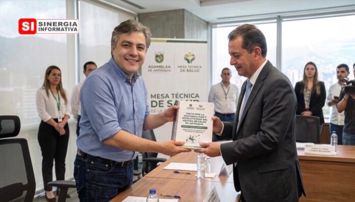 Jorge Correa. La Mesa Técnica de Salud de la Asamblea de Antioquia le entregó al Gobierno de Abelardo de la Espriella una hoja de ruta para enfrentar la crisis del sistema de salud - Sinergia Informativa Agosto 2026