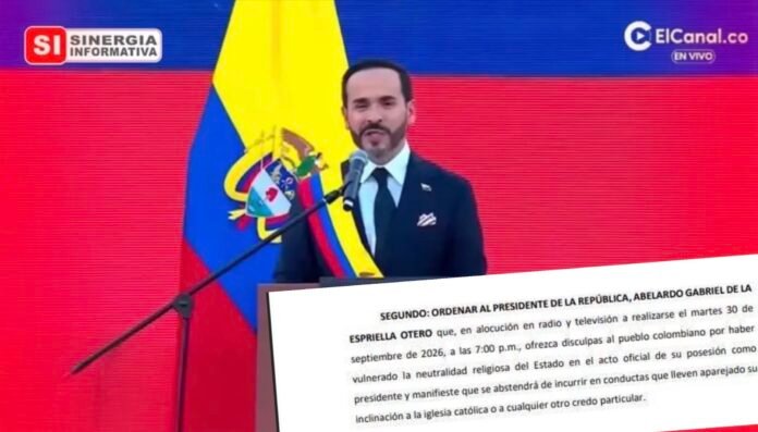 Abelardo de la Espriella. Posesión Presidencial - Sinergia Informativa Agosto 2026