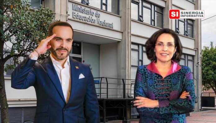 Viviana Morales y Abelardo de la Espriella. Ministerio de Educación - Sinergia Informativa Septiembre 2026