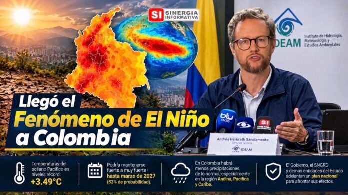 Andrés Herkrath. Llegó el Fenómeno de El Niño a Colombia - Sinergia Informativa Octubre 2026
