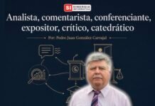 Analista, comentarista, conferenciante, expositor, crítico, catedrático