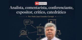 Analista, comentarista, conferenciante, expositor, crítico, catedrático