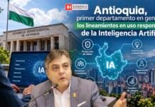Antioquia es el primer departamento en generar los lineamientos en uso responsable de la Inteligencia Artificial