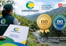 Corantioquia renueva su compromiso institucional con la excelencia y la gestión ambiental respaldada por el ICONTEC