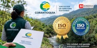 Corantioquia renueva su compromiso institucional con la excelencia y la gestión ambiental respaldada por el ICONTEC